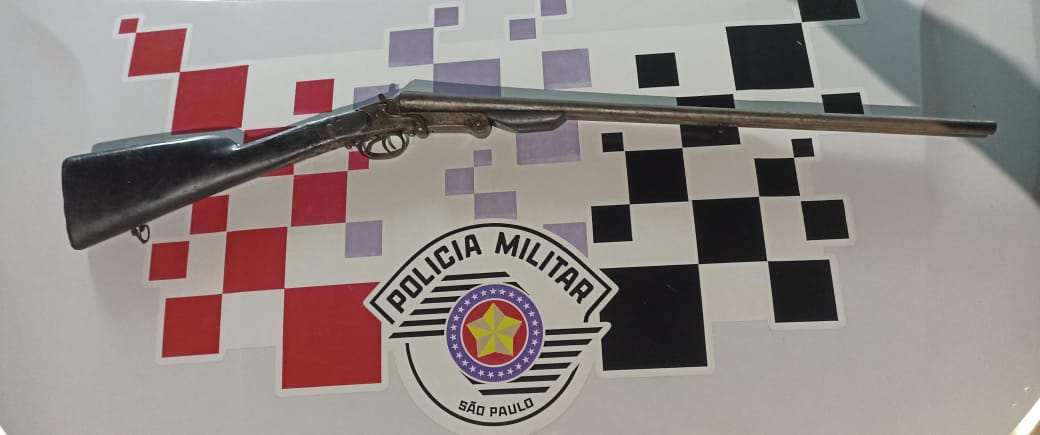 Homem é preso pela PM após praticar violência doméstica e posse ilegal de arma em Biritiba-Mirim