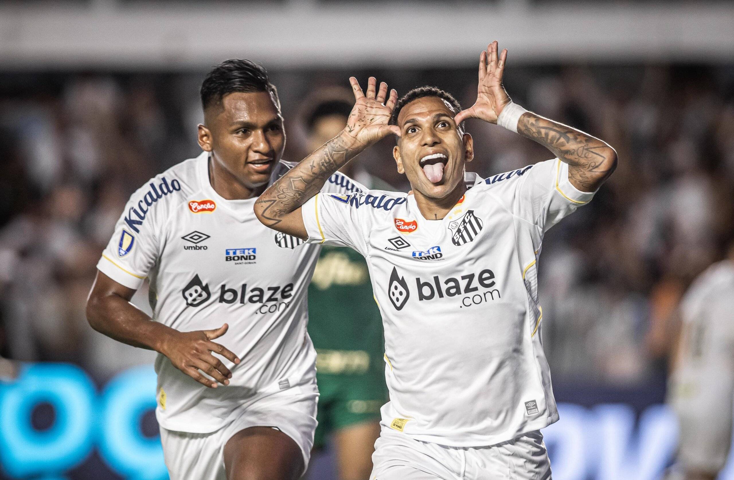 Santos bate o Palmeiras no primeiro jogo da final do Paulistão