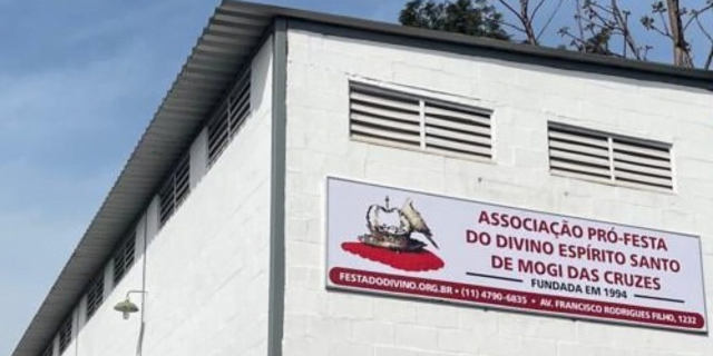 Santa Missa será realizada na Associação Pró-Festa do Divino nesta segunda