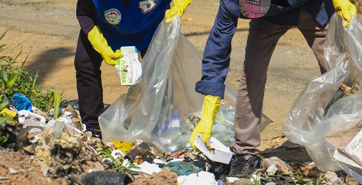 Magic City mobiliza voluntários e recolhe quase 400 quilos de lixo