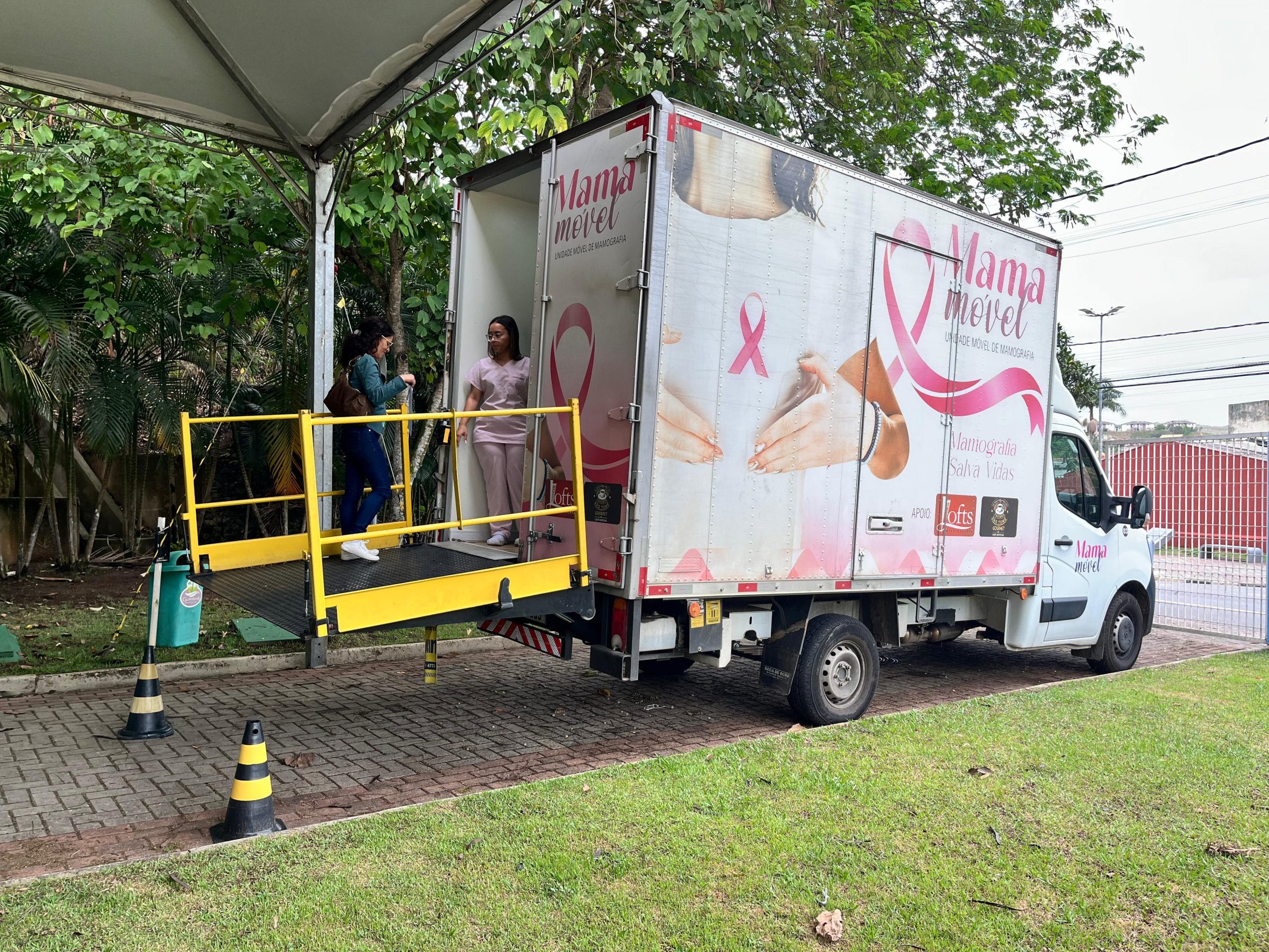 Unidade Móvel de Mamografia realiza exames gratuitos em Guararema