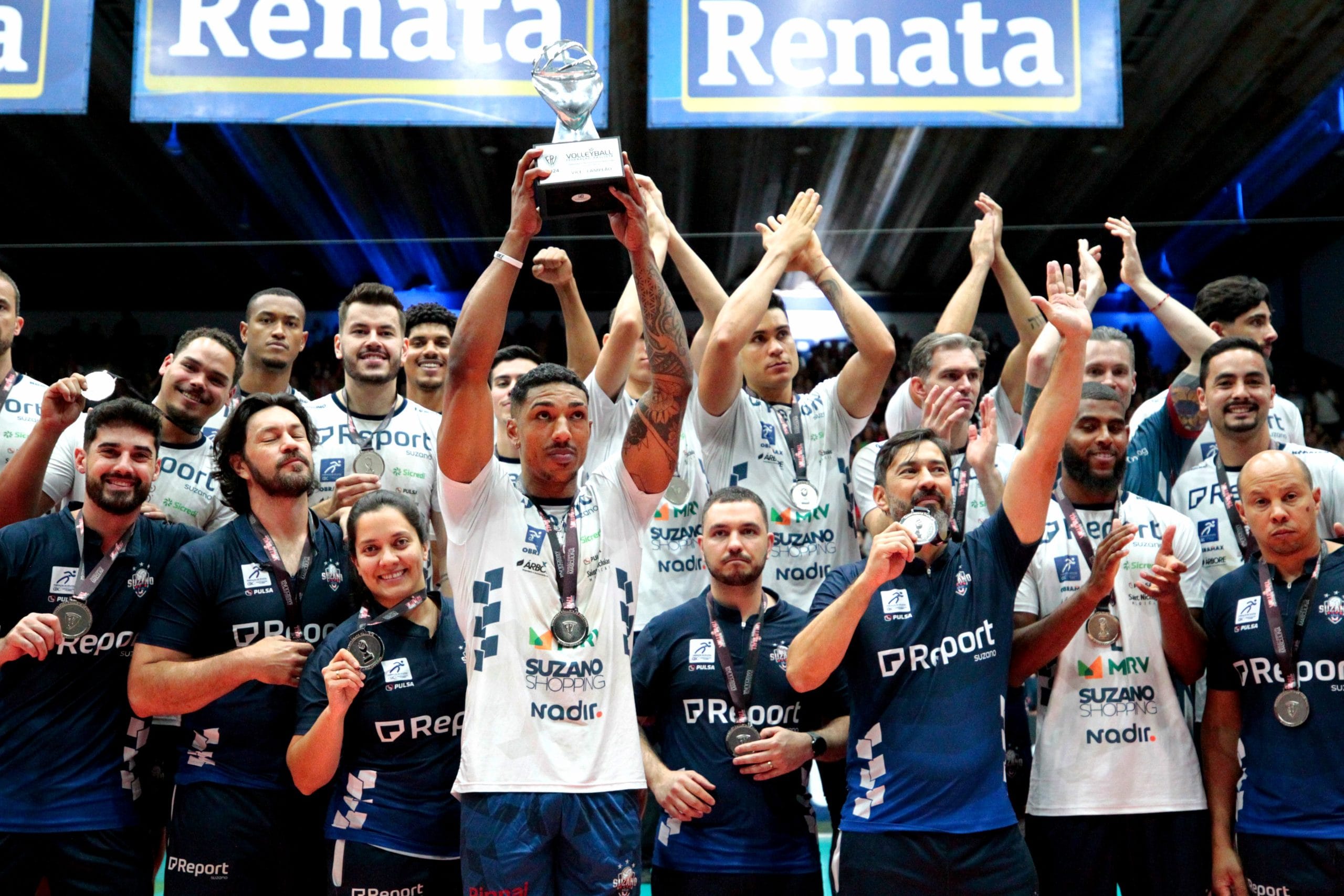 Suzano Vôlei perde para Vôlei Renata e é vice-campeão paulista de 2024