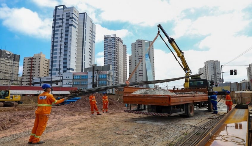 Obras na 'Rotatória do Habib’s', em Mogi, chegam a 10,51% do cronograma, diz prefeitura
