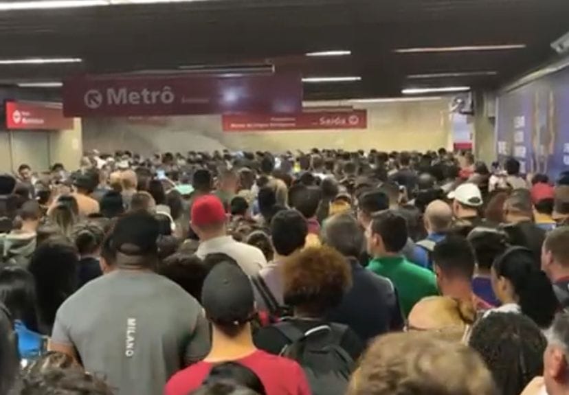 Problema na Linha 3-Vermelha do Metrô gera operação estratégica na Linha 11-Coral da CPTM