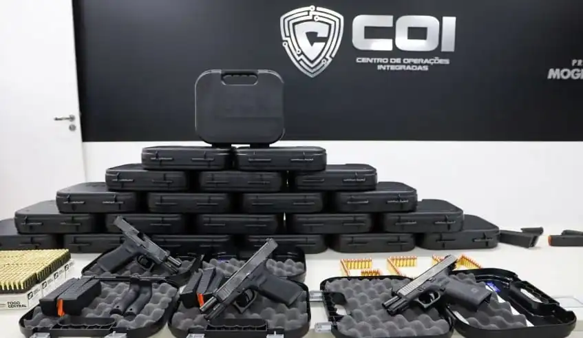 GCM de Mogi das Cruzes recebe mais de 250 armas novas