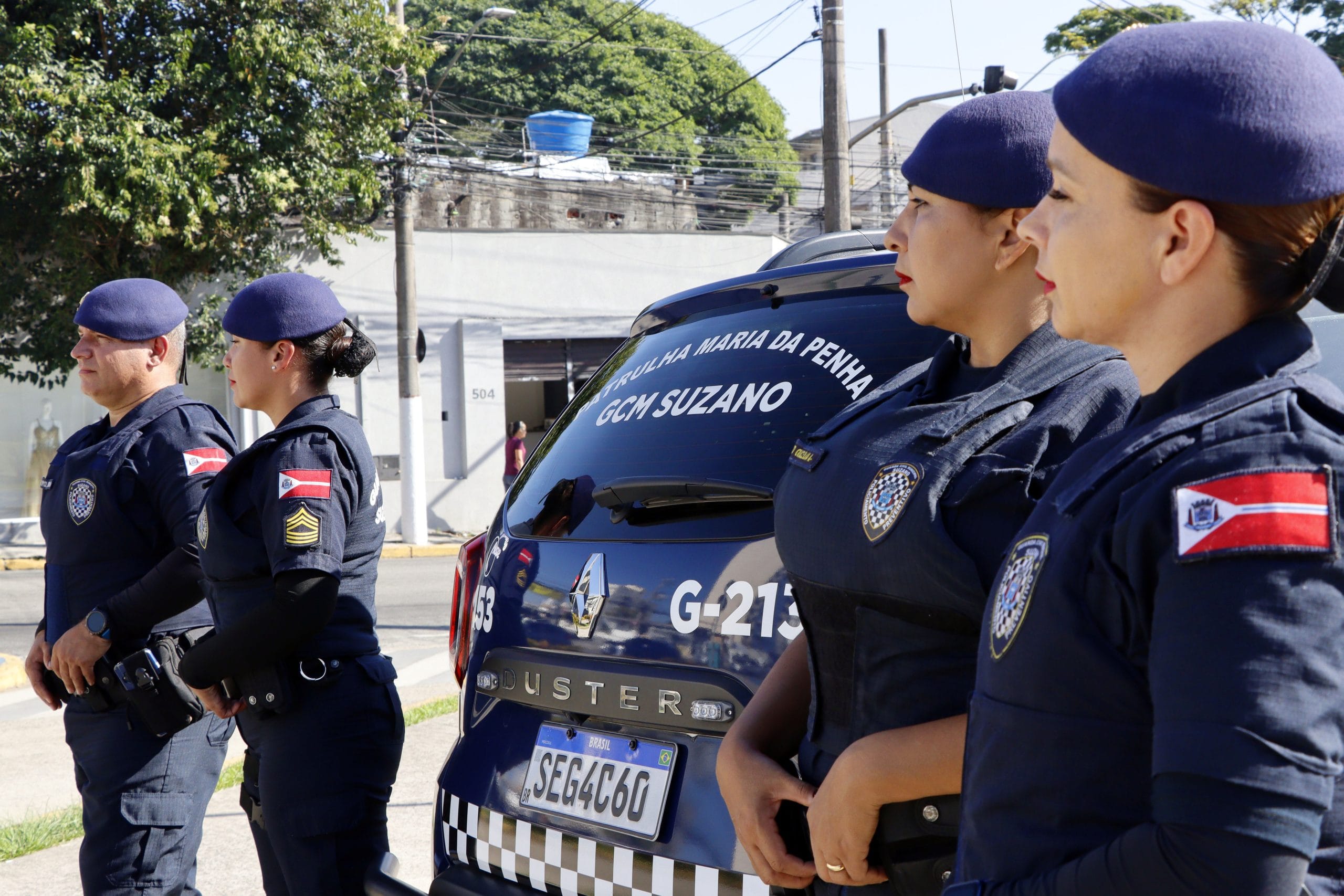 Acusado de agressão à ex-mulher é preso pela Patrulha Maria da Penha, em Suzano