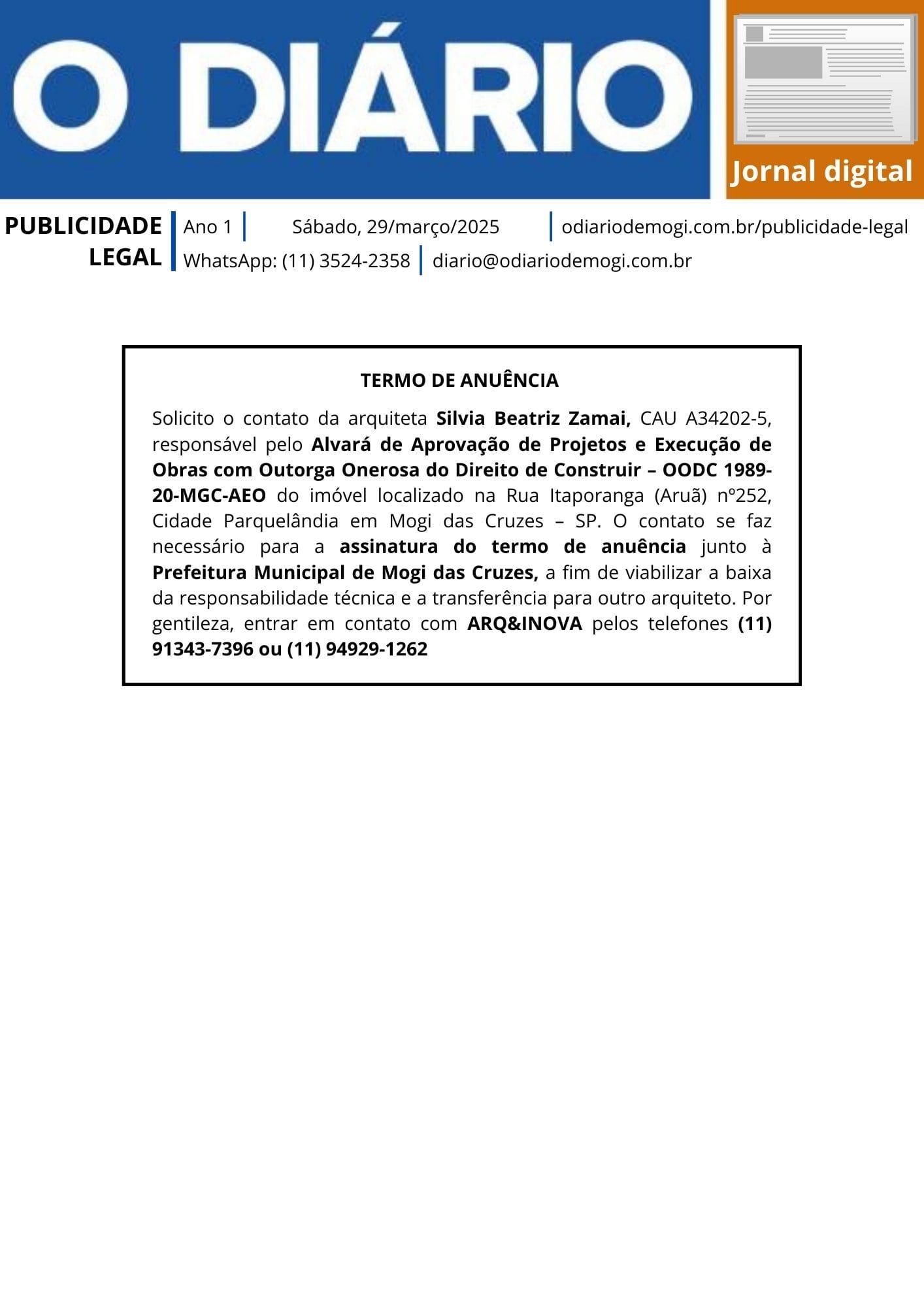 29 de março de 2025