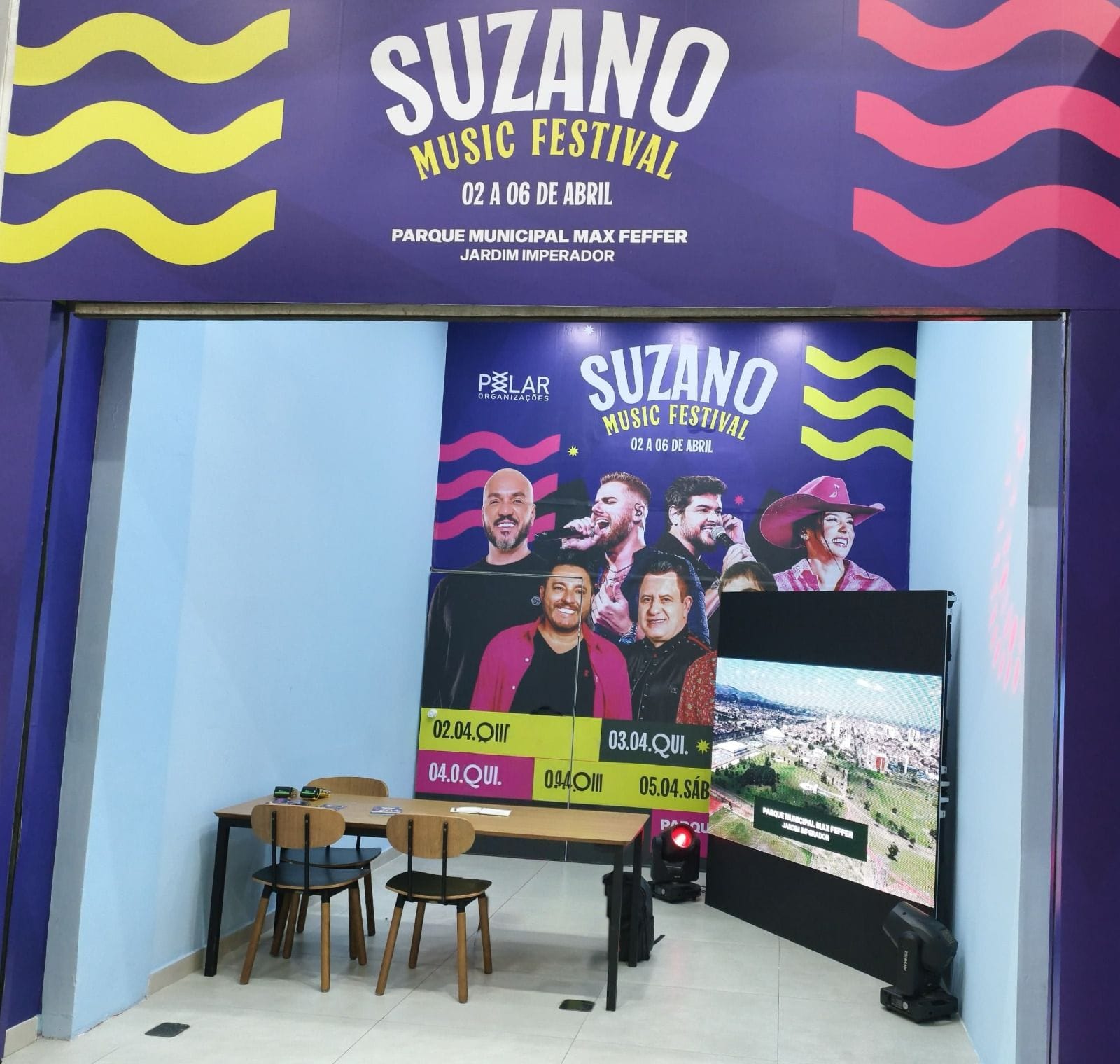 Fundo Social começa troca solidária para shows de aniversário no Suzano Shopping