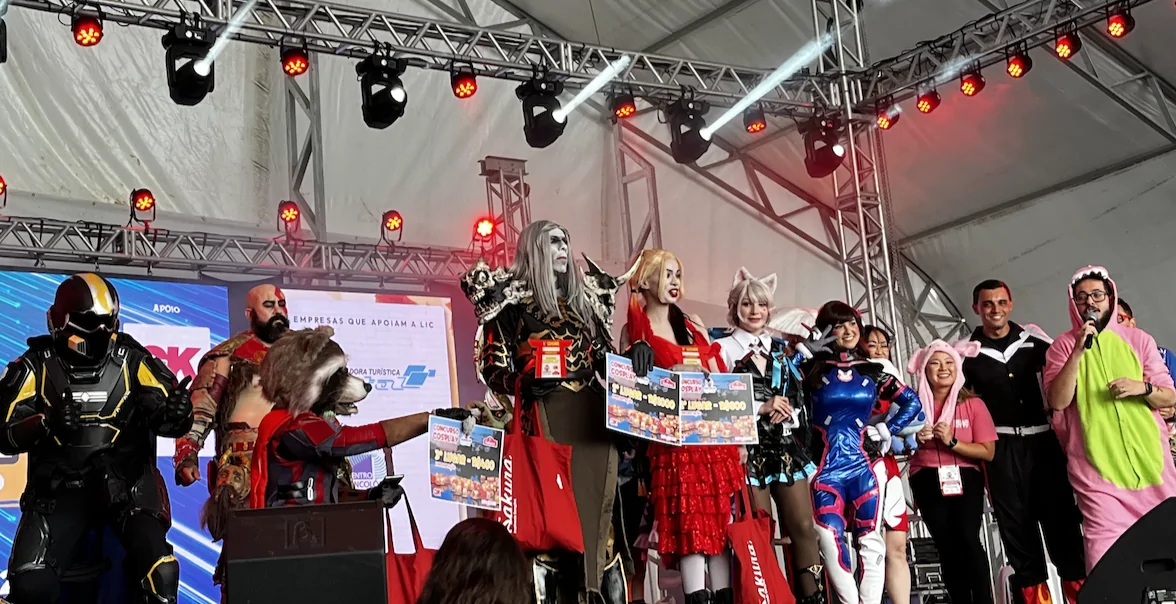 Cosplayer inspirado no Necromante de Diablo III vence o concurso de cosplay do Akimatsuri 2025
