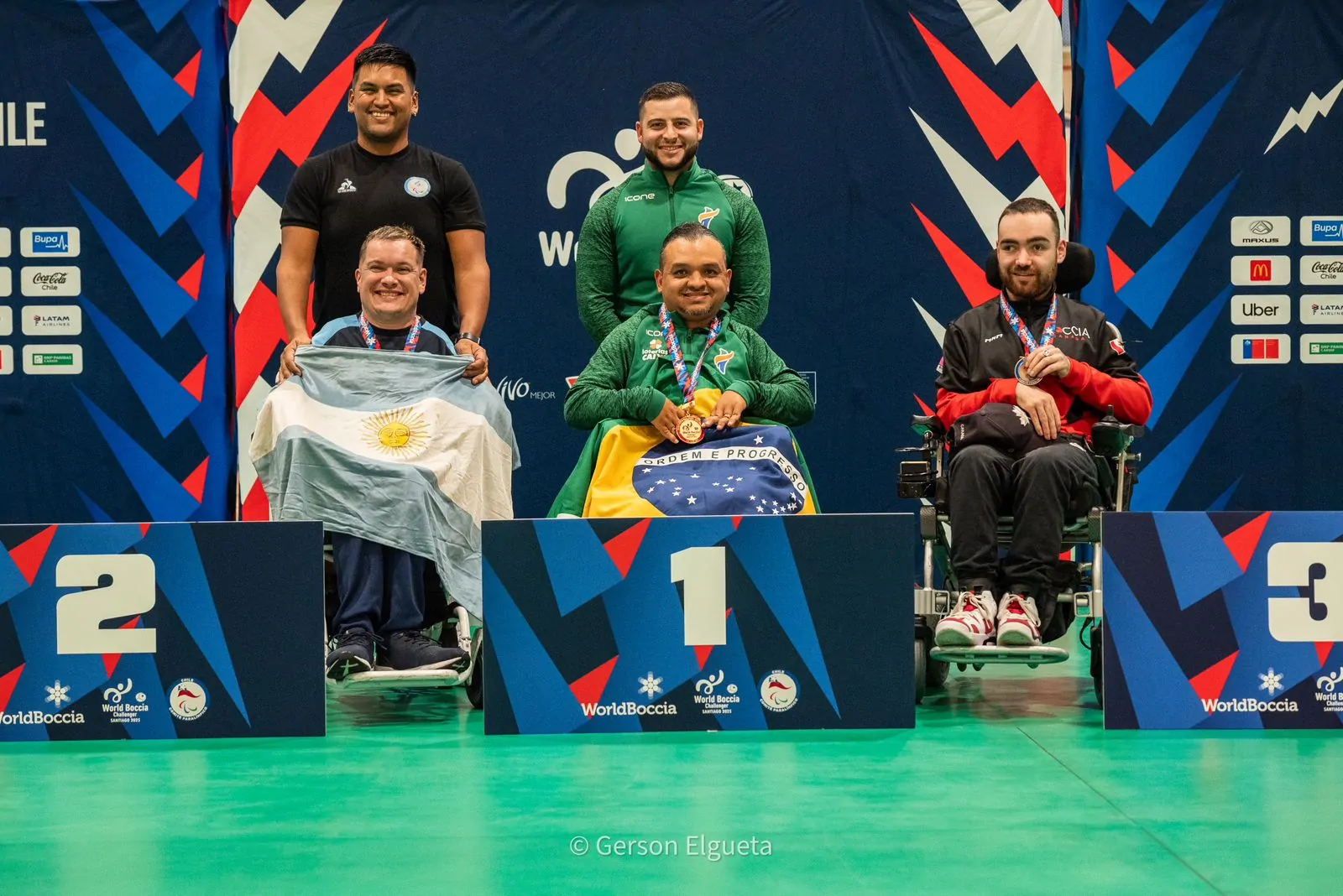Atleta paralímpico de Mogi conquista duas medalhas em competição internacional de bocha