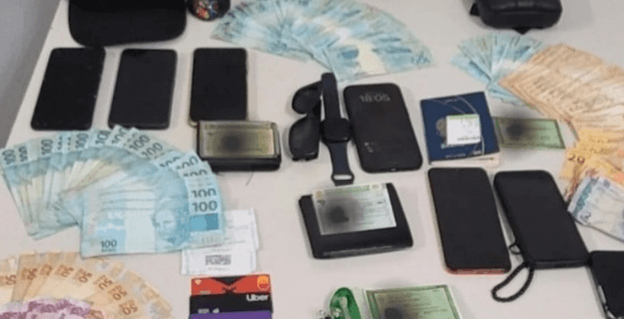 PM desmantela 'quadrilha do Pix' em Itaquá e apreende R$ 12 mil; quatro foram presos