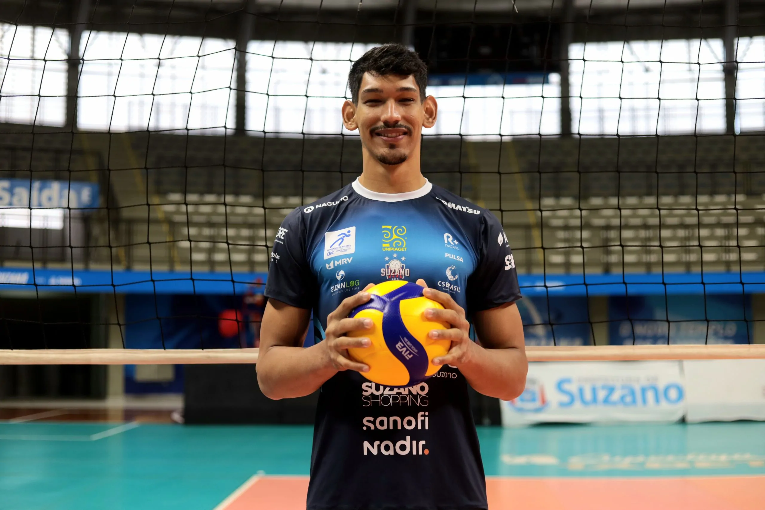 Suzano Vôlei anuncia retorno do central David Figueiredo, ex-Norde Vôlei