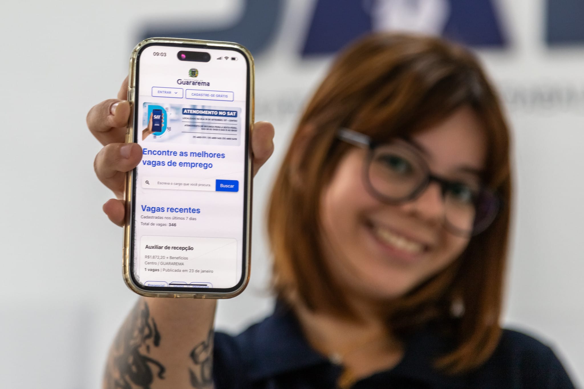 SAT de Guararema divulga mais de 100 vagas de emprego; veja como se inscrever