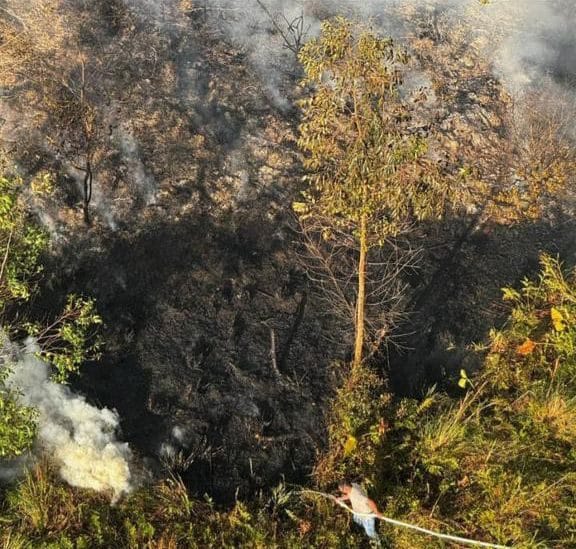 Em dois dias, focos de incêndio castigam Mogi das Cruzes