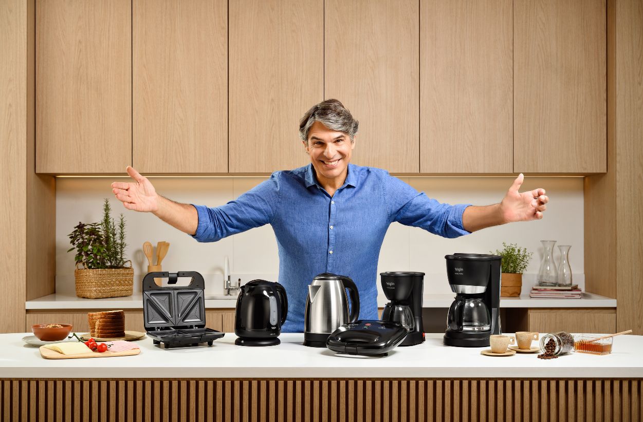 Elgin impulsiona Black Friday com descontos de até 60% e live especial com Olivier Anquier