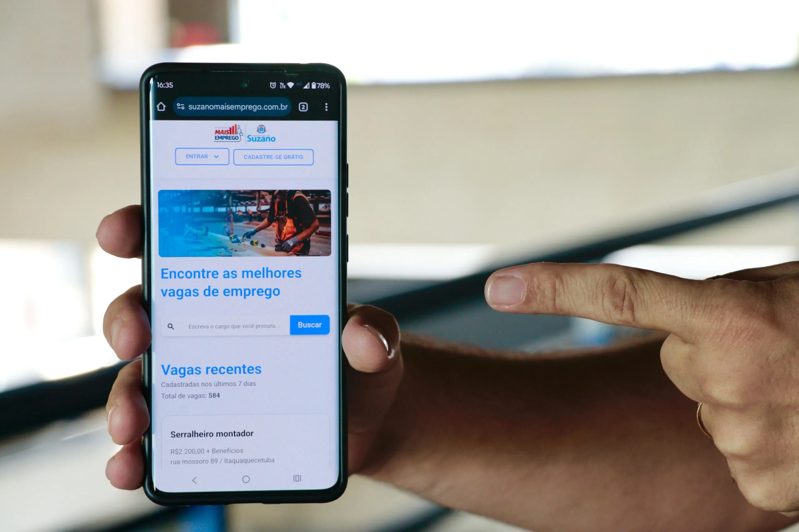 Suzano oferece mais de 600 vagas de emprego com candidatura online