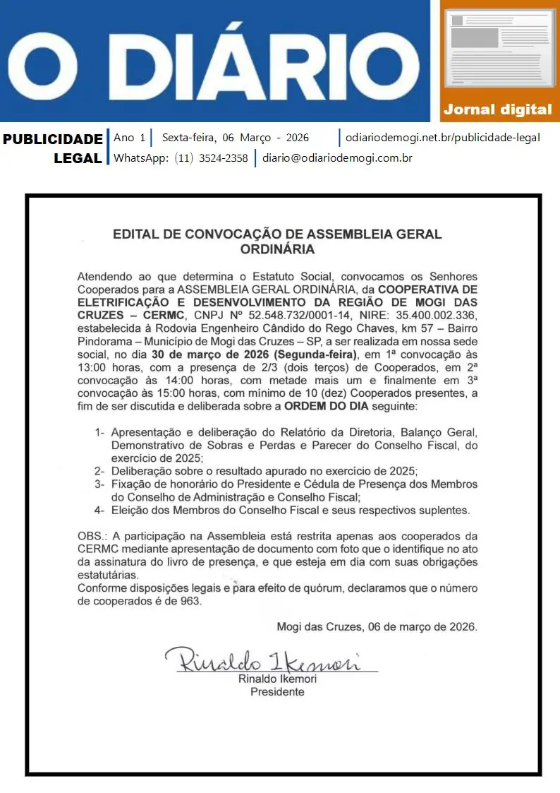 Sexta-feira, 06 de Março 2026