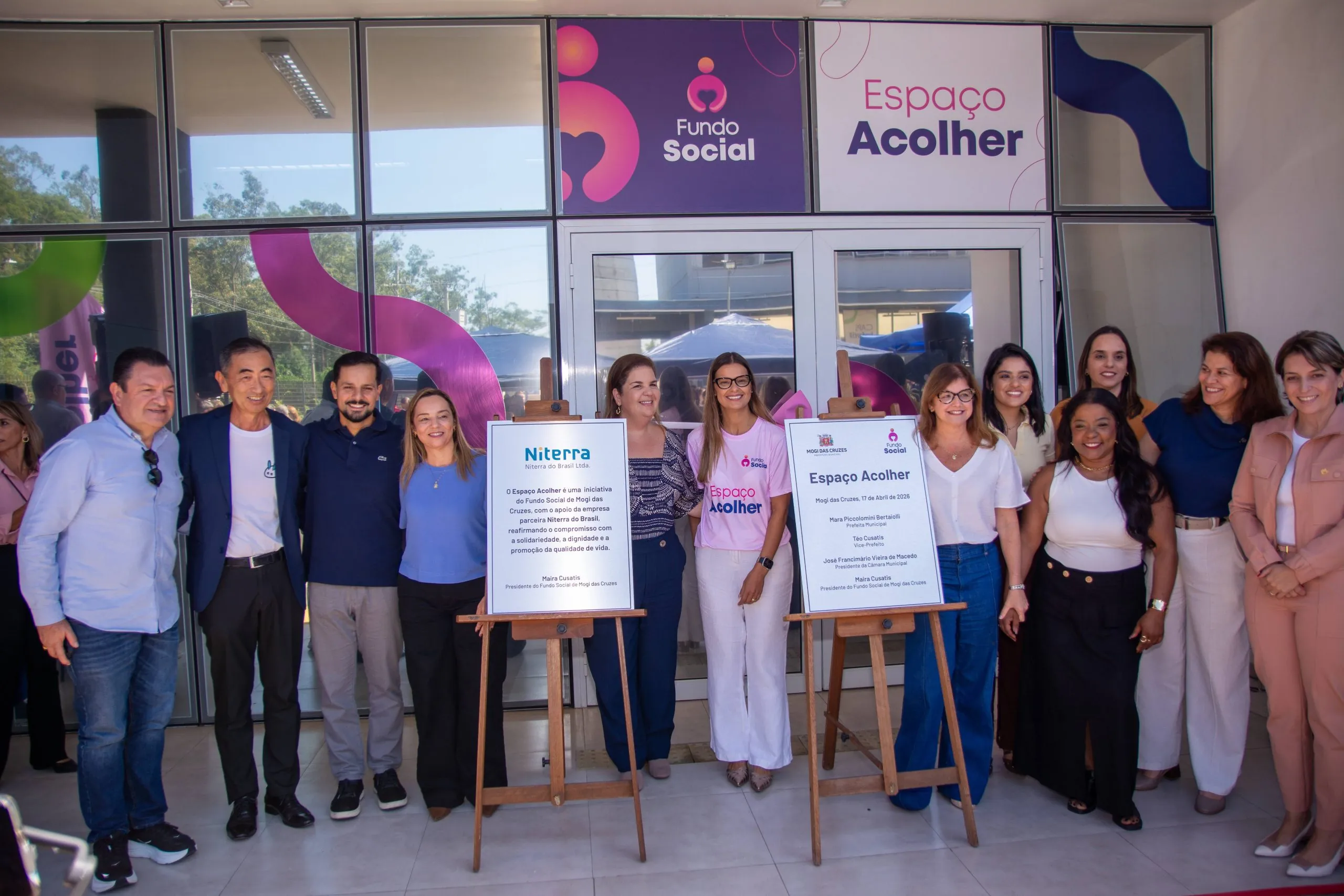 Niterra do Brasil apoia inauguração do Espaço Acolher em Mogi das Cruzes