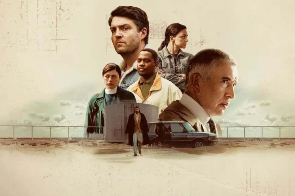 Capa de "Personas" com os personagens reunidos em um fundo bege