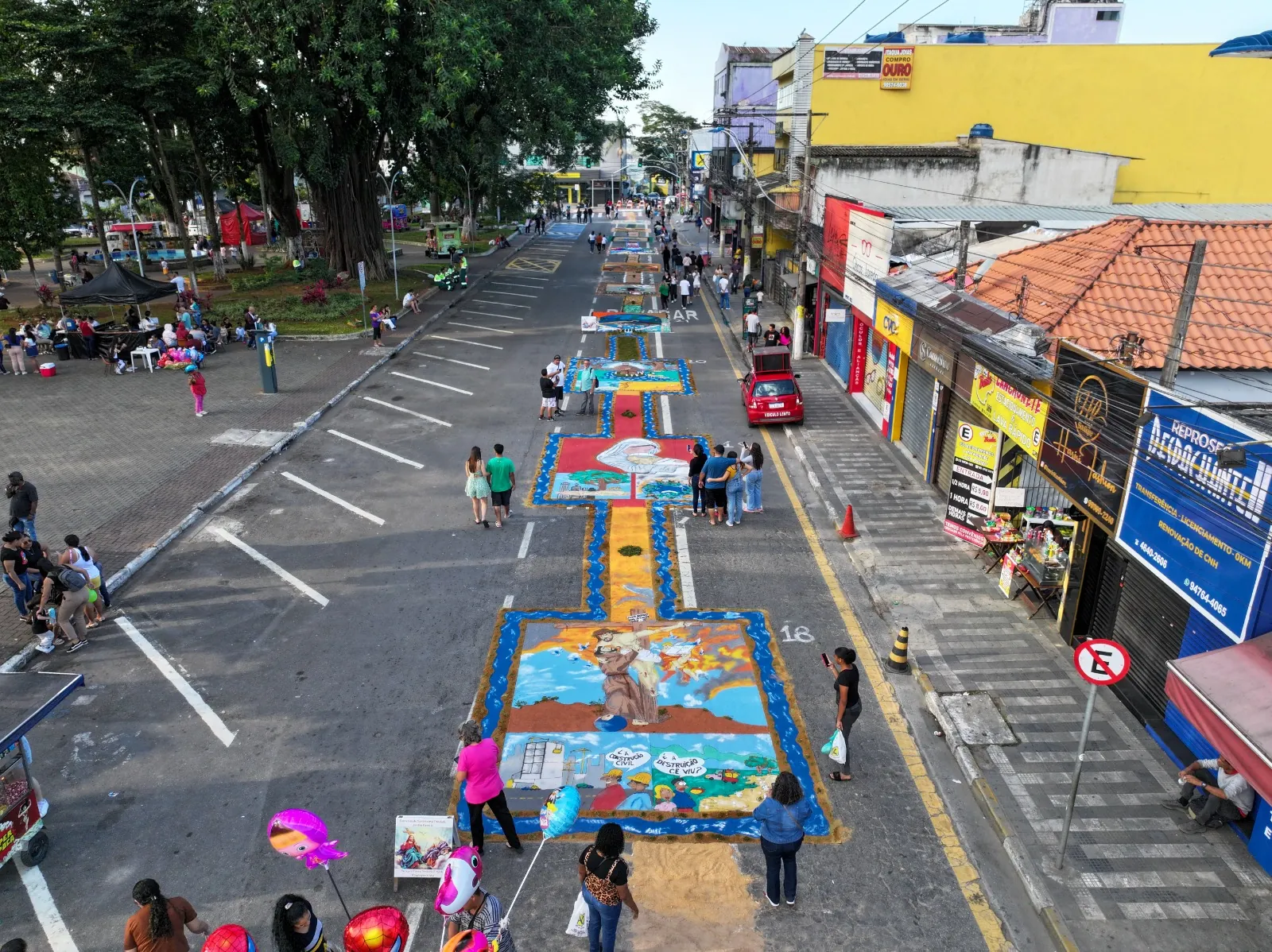 Itaquaquecetuba realiza 35º Encontro de Tapetes de Corpus Christi nesta quinta (4)