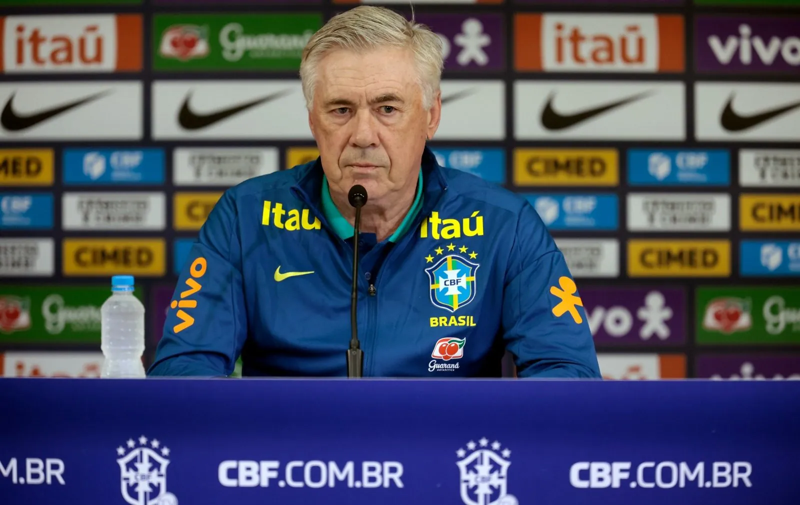 Ancelotti garante que empate na estreia da Copa não abala confiança do Brasil