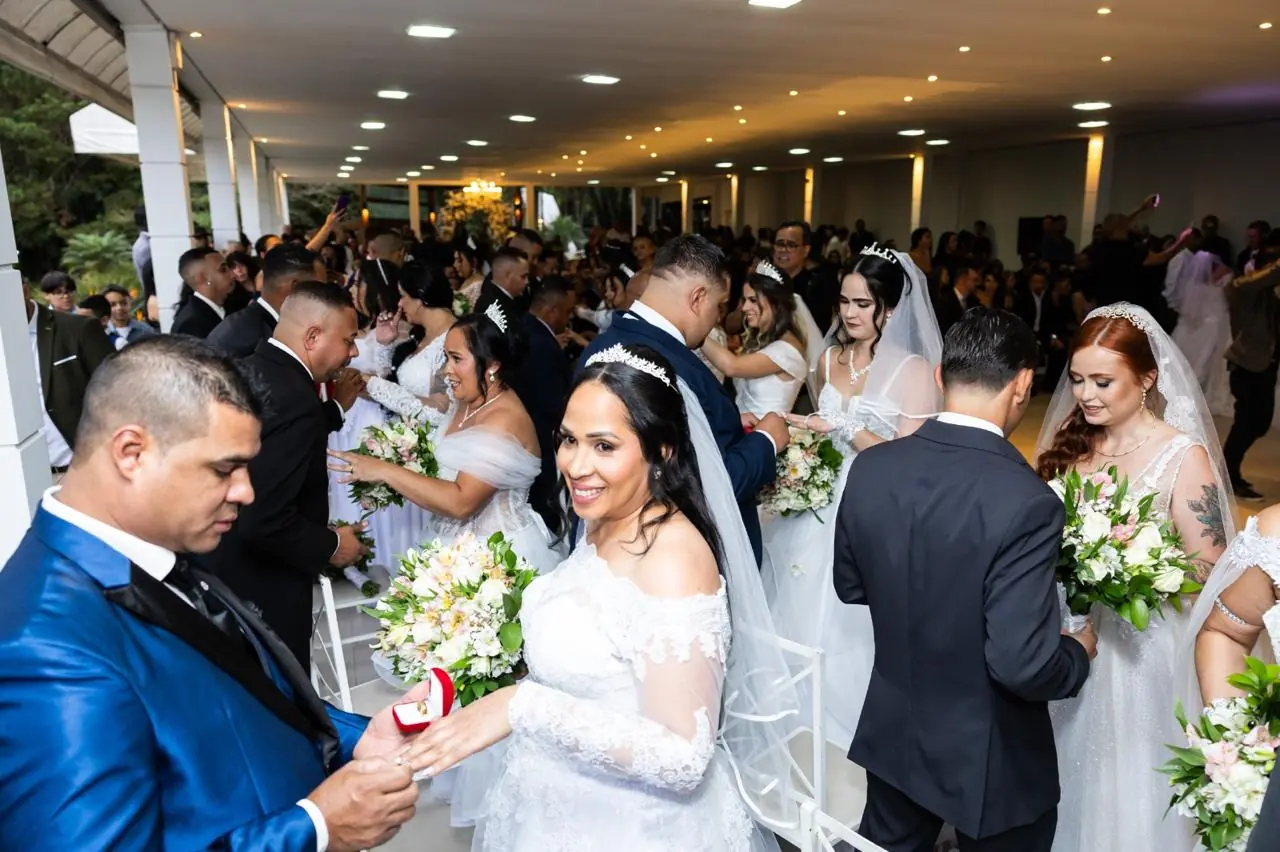 Arujá realiza 5ª edição do Casamento Comunitário com 29 casais