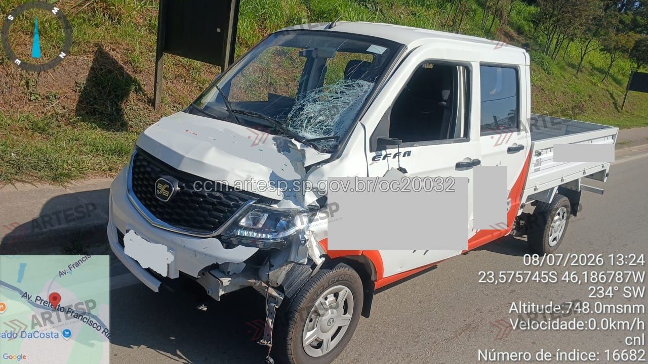 Ciclista morre atropelado na Mogi-Bertioga nesta quarta-feira (8)