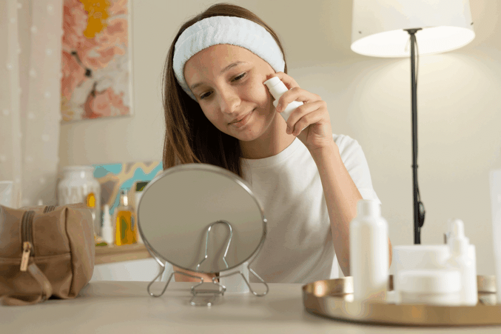 Criança pode fazer skincare? Entenda os riscos dos cosméticos para a pele infantil