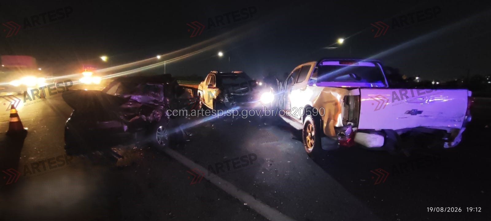 Pedestre morre atropelado no Rodoanel Mário Covas, em Itaquaquecetuba