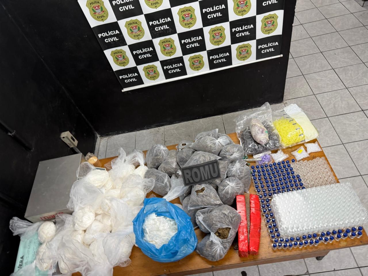 Guarda Civil de Suzano apreende 20 quilos de drogas durante patrulhamento no Jd. Casa Branca