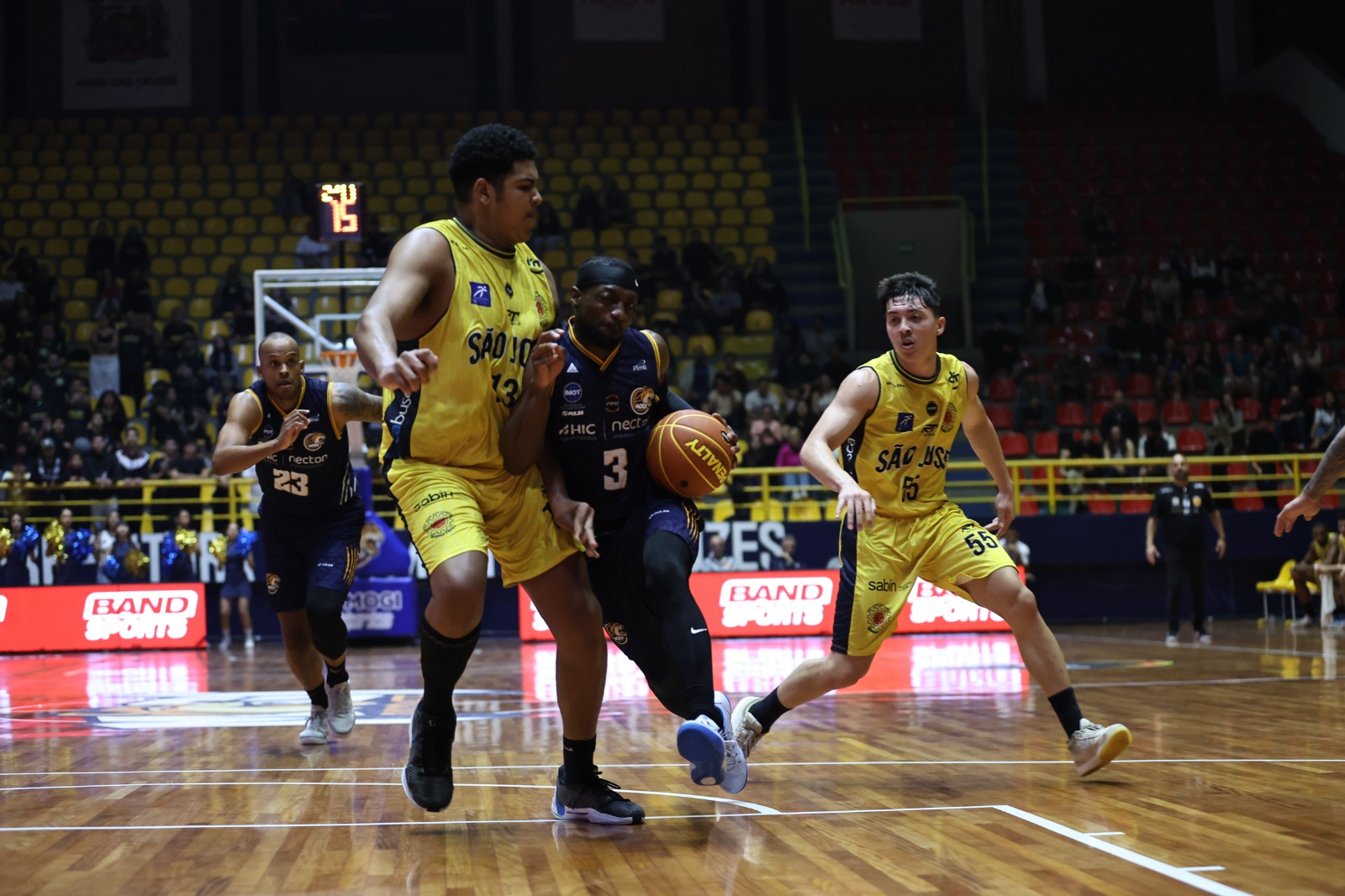 Mogi Basquete e São José fazem primeiro jogo das quartas de final do Paulista nesta quinta