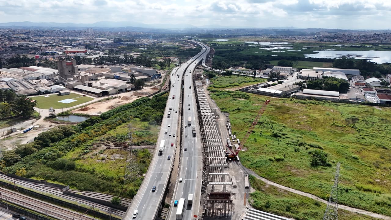 Obras do Complexo Viário do Alto Tietê chegam a 30% de conclusão