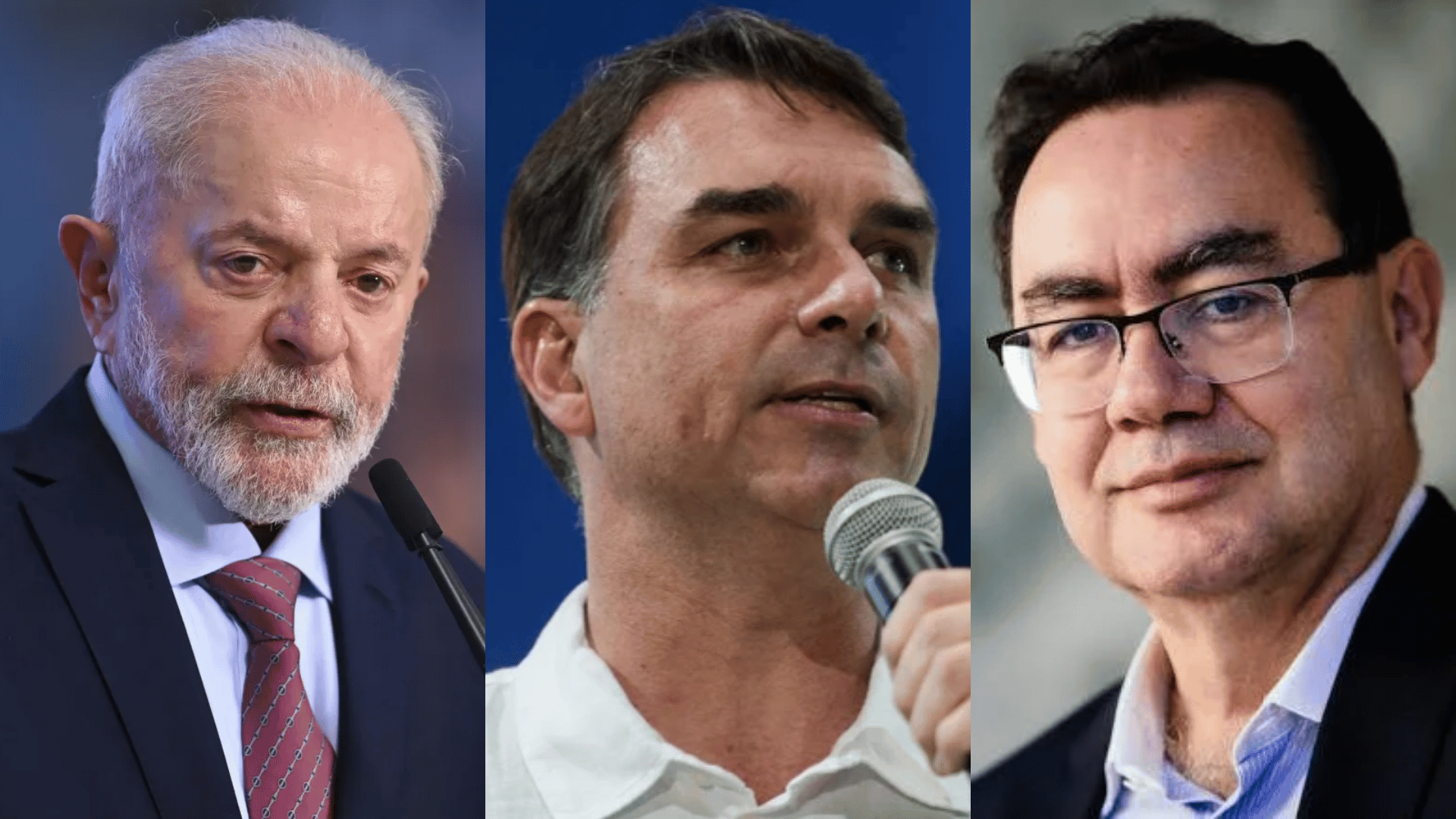 Datafolha: Lula tem 38% das intenções de voto no 1º turno, Flávio tem 33% e Cury chega a 8%