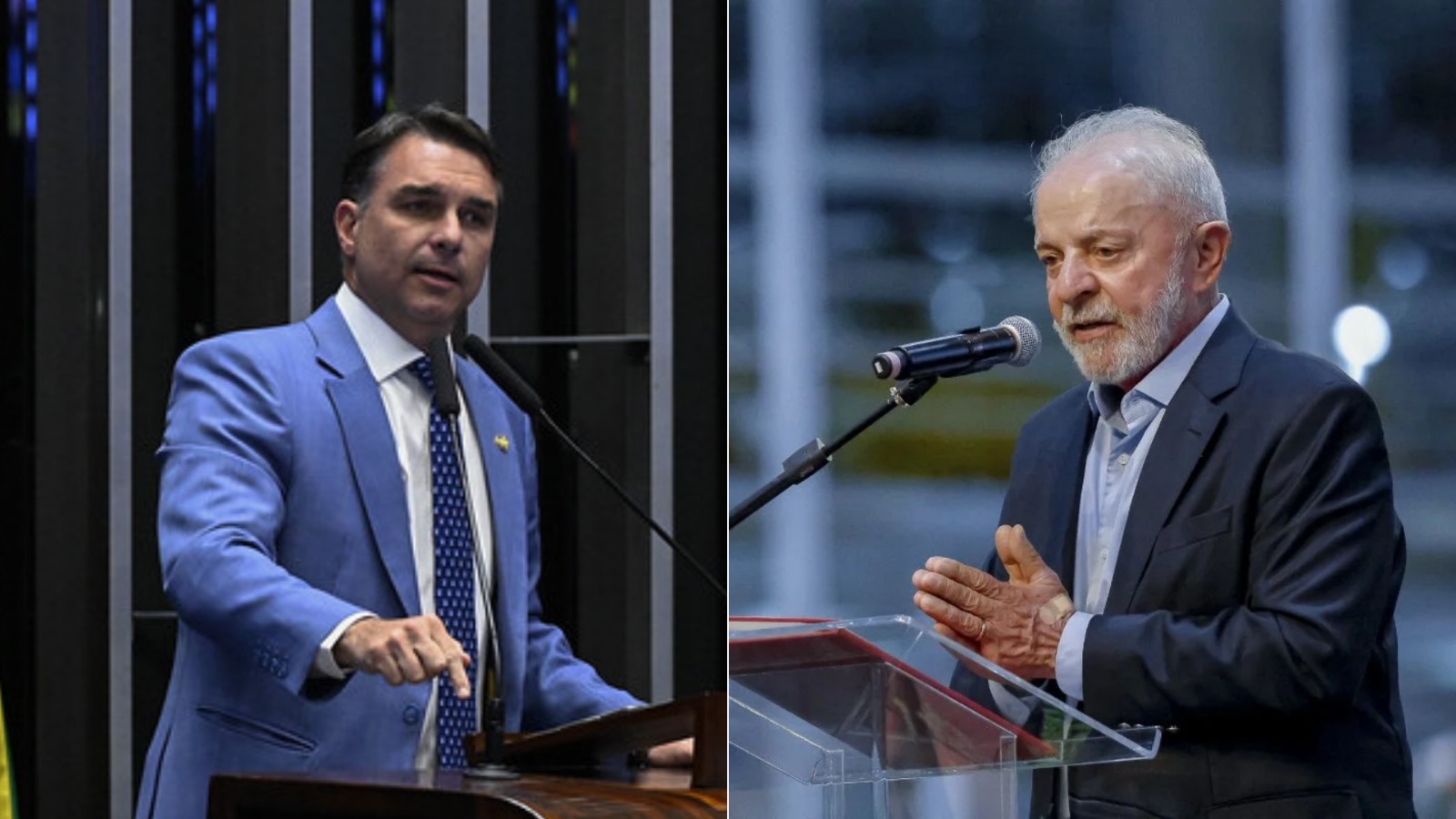 Quaest: Flávio Bolsonaro registra 46% das intenções de voto no 2º turno contra 44% de Lula