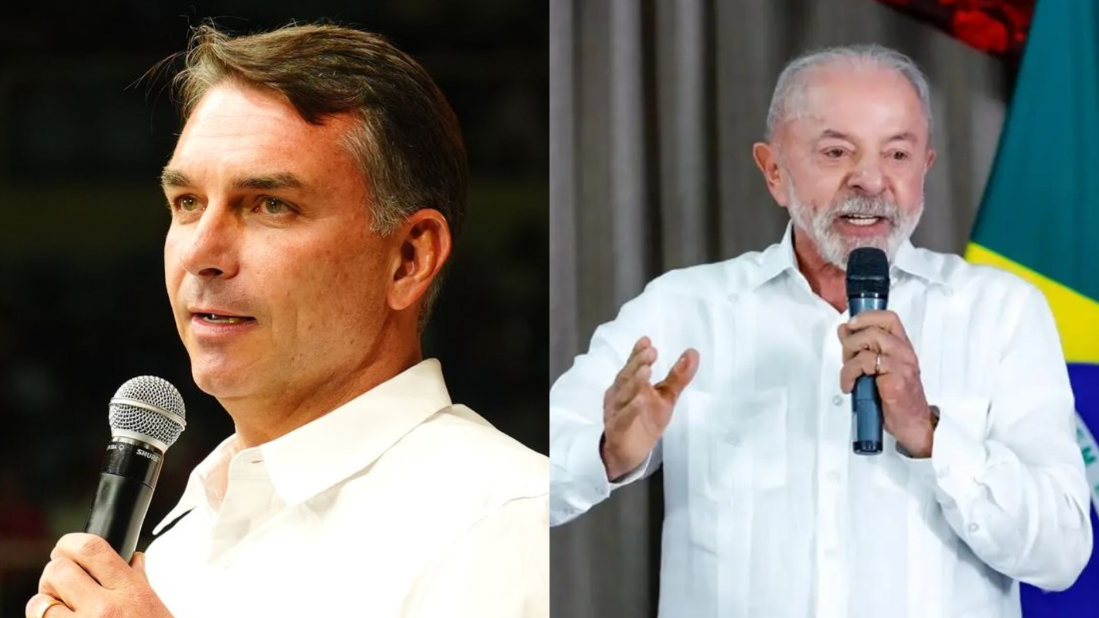 Datafolha: Flávio Bolsonaro tem 47% das intenções de voto e Lula aparece com 46%